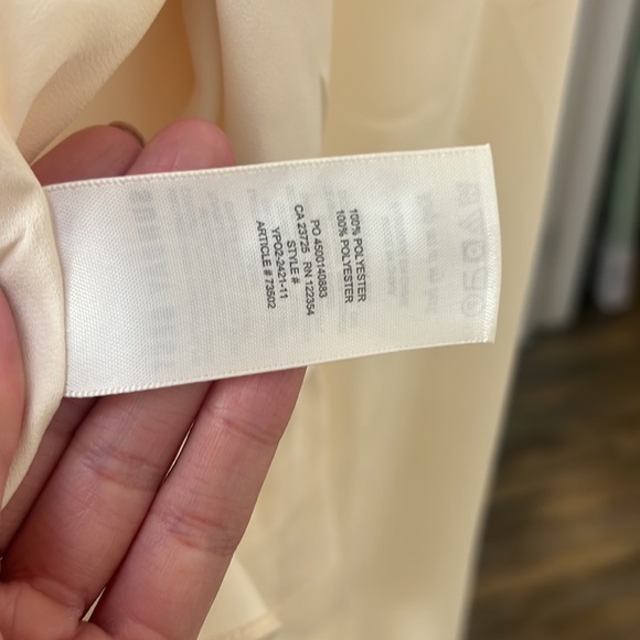 Aritzia Sunday Best Medium Chiffon Tie Front Top - Picture 8 of 10